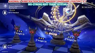 HSR : Anomaly Arbitration New Hardest Endgame Content 3.7 | No Cyrene E0S1 Team 10-Star