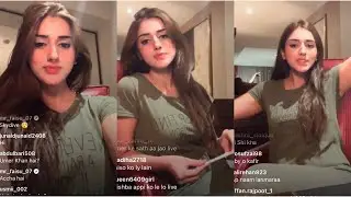 Jannat Mirza Live on Instagram || Showing her outfit ❤️ #jannatmirza #jannatzubair #dubai