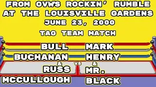 Mark Henry & Mr. Black vs Bull Buchanan & Russ McCullough from OVW's Rockin' Rumble 2000