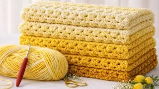 I Crocheted 21 Blankets With This Pattern and I Won't Stop! 😍 Best Crochet Stitch EVER!