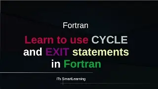 cycle and exit statements in fortran