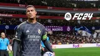 Ronaldo Hat-Trick Masterclass | Real Madrid vs AFC Bournemouth | FC 24 Gameplay | EA Sports🔥