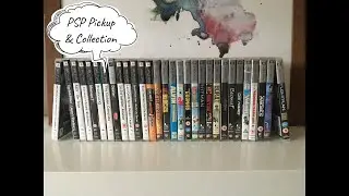 ASMR Gum Chewing | PSP Game Pickup + Entire PSP Game and UMD Film / Movie Collection