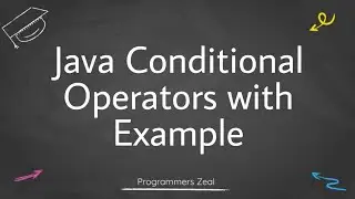 Java conditional operator examples| java conditional operators