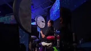 Praise breaks hit different when Pastor David is on percussion 🥁