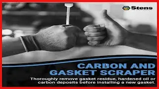 Best Carbon & Gasket Scraper for Automotive and Pellet Stove Maintenance