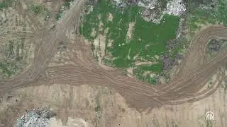 Drone footage reveals extent of destruction Gaza's Netzarim Corridor following Israeli withdrawal
