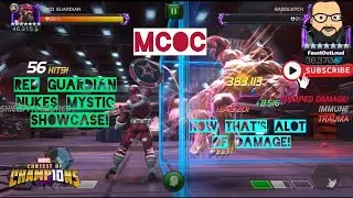 Red Guardian Destroy's His Way Through Mystic Showcase | Marvel Contest Of Champions 