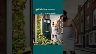 Mr Bean Sending Frog Army Away! PART 2 Ai No Brainer #aicomedy #aiart #chatgptart #mrbean