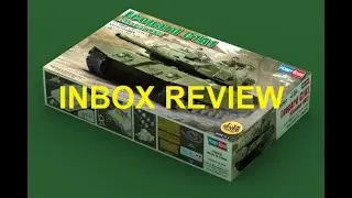 1/35 HOBBY BOSS LEOPARD C1A1 INBOX REVIEW