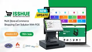 Isshue Multi Store eCommerce Shopping Cart Solution With POS