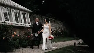Wedding highlight // Carlowrie Castle