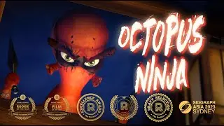 Octopus Ninja | Official Animated Short Film #animation #cartoon #anime