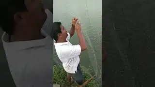 mantap boss bidin jaring ikan