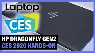 Hands-on with the HP Dragonfly Gen2 | Laptop Mag at CES 2020