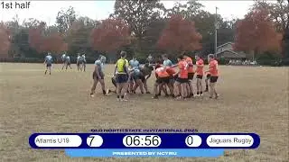 Florida Jaguares Rugby U19 vs Atlantis Rugby Academy 11/09/2025 at Guilford College