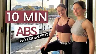 10 MIN INTENSE AB WORKOUT // No Equipment, Home Workout | Twice as Fit