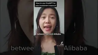 How to use #ChatGPT for #investing #investingtools #arigatoinvestor