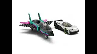 LEGO 60489 LEGO CITY JET VS  COCHE