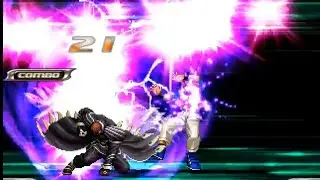 81 HITS!! Clone Zero using Three Special Epic Hypermood Hiddens on Chris😳🥴 #kof #clone #zero #chris