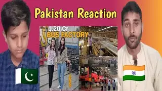 Walkaround of Bus Factory 🏭 😍- PMI Electro Mobility |Pakistani Reaction On