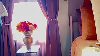 Gold Tieback Curtain