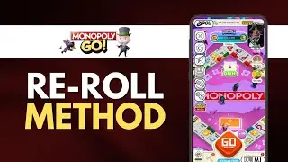 How to USE REROLL on MONOPOLY GO!