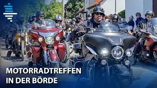 Gro&szlig;e Ausfahrt in Velsdorf - Biker mit echten Schutzengeln auf Tour