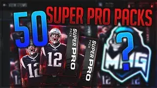 MMG ДАЛИ МНЕ УДАЧУ В ПАКЕ?! ОТКРЫТИЕ БЕЗУМНОГО НАБОРА 50 СУПЕРПРО! Madden Mobile 18