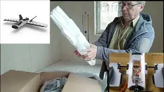 Распаковка посылки самолета ZOHD Dart XL Extreme 1000 мм.