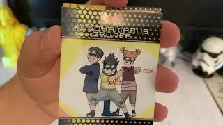 Naruto Shippuden Trading Card Display Opening