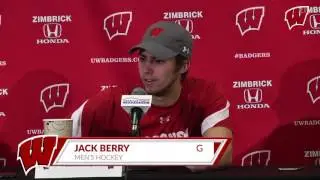 Badgers split weekend series with Merrimack