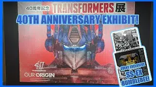 OUR ORIGIN - The #transformers 40th Anniversary EXHIBIT in JAPAN!