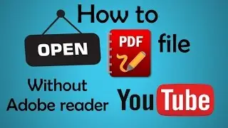 How to open PDF files without Adobe reader