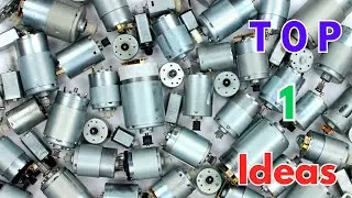 Amazing Ideas with dc motor.