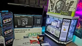 PC Gamer MONSTRO com 9800X3D e RTX 5080 Galax HOF + Tryx + Hyte Y70