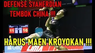 BADMINTON 2 VS 1 // MAIN KROYOKAN LAWAN SYAHERDIAN JAYARAYA