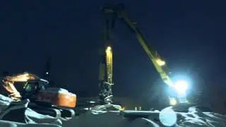 Winter demolition impressions