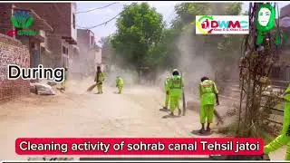 Soharab Canal Cleaned by Daewoo Waste Management in Tehsil Jatoi