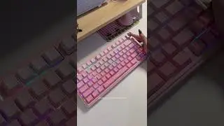 Aula F75 creamy mechanical keyboard unboxing ⌨️ #keyboardunboxing #unboxing #gamingkeyboard