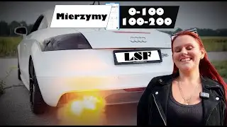Mierzymy Audi TT 8j Pauliny po modach ! 0-100/100-200