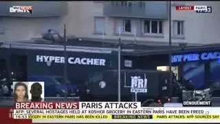 Paris Attacks: Police Enter Kosher Grocery & Free Hostages