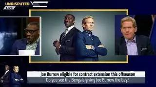 UNDISPUTED   Joe Burrow eligible for contract extension this offseason - Shannon & Skip reacts