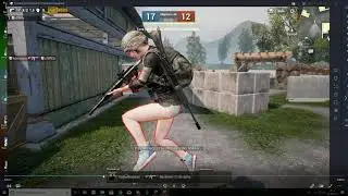 pubg mobile partida personalizada yo vs 4  tony  valen roberto y sari sari 2019 08 05