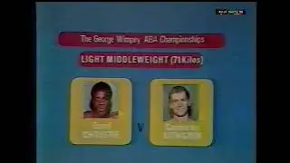 Errol Christie v Stuart Lithgow 1981 ABA Boxing Final