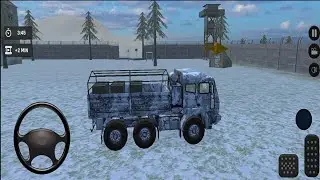 Military Equipment Transport Simulator 🪖🪖; Military Truck Driving -Gameplay