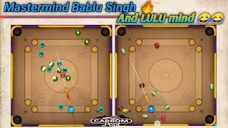Bablu Singh Carrom pool hard gameplay 🔥🔥 mastermind shot 💪🔥🔥