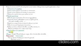 Fiche modèle de la production écrite