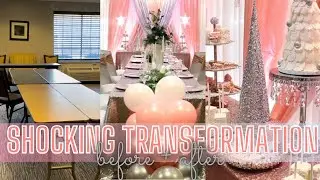 SHOCKING EVENT PLANNING TRANSFORMATIONS| BEFORE + AFTER| LIVING LUXURIOUSLY FOR LESS