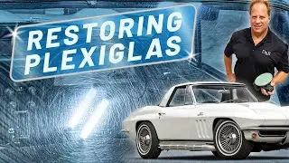 RESTORING 1965 Corvette Sting Ray Hard Top Plexiglass &mdash; Sanding, Polishing & Ceramic Coating